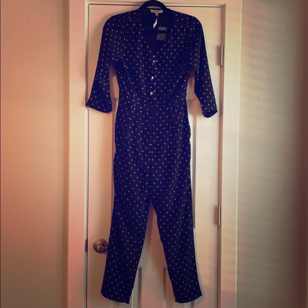 Polka Dot Jumpsuit